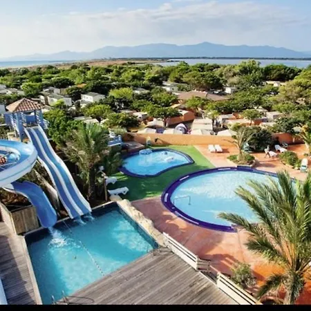 Les Mobilhomes Helvetiques 4 Etoiles Mar Estang Canet En Roussillon Exterior foto