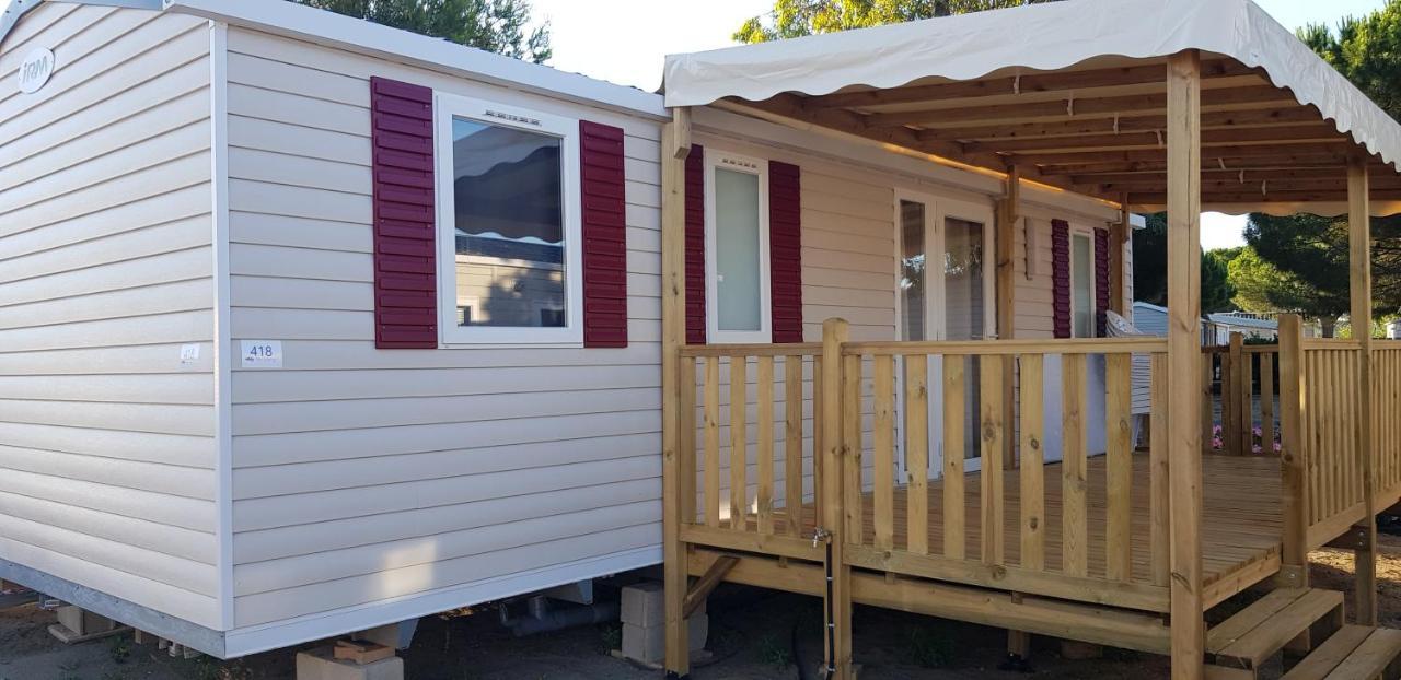 Les Mobilhomes Helvetiques 4 Etoiles Mar Estang En Roussillon Camping